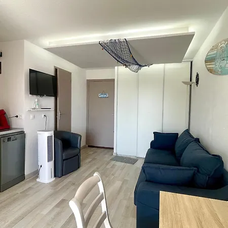 Apartment T2 Renove A 50m De La Plage, Terrasse Ouest, Pres Des Commerces - Fr-1-748-24 *